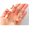 cotta STADTER 89195 Cookie Cutter, Maple Leaf, Silver, 3.1 inches
