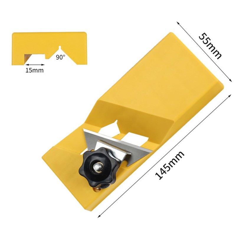 ADOFUN Mini Beveling Plane, 1 Main Unit + 10 Replacement