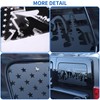 Rear Side Window American Flag Decals Fit for 2005-2009 Hummer