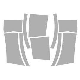 Vicrez Paint Protection PPF Pre-Cut Kit, Splash vpp640 Compatible with Dodge Durango RT/SRT 2018-2020