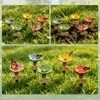 5PCS Bee Watering Station for Garden, Bee Drinking Cups Colorful