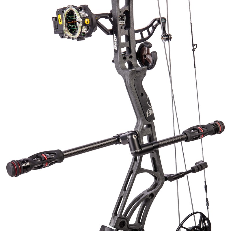 Trophy Ridge unisex adult 8 and 10 inch Stabilizer, Black,