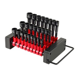Titan 16294 25-Piece SAE Nut Driver Set, Nut Setter Set