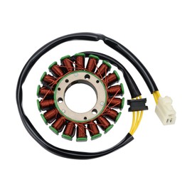 GOOFIT Motorcycle Magneto Stator Coil Replacement for KLF220 Bayou 220 1996-2002 KLF250 Bayou 250 2003-2011