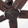 Luminance CF500TORB Kathy Ireland Home Euclid Ceiling Fan with 4-Speed