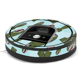 MightySkins Skin Compatible with iRobot Roomba 960 Robot Vacuum - Bombs Away | Protective, Durable, and Unique Vinyl Decal wrap Cover | Easy to Apply, Remove, and Change Styles | Made in The USA