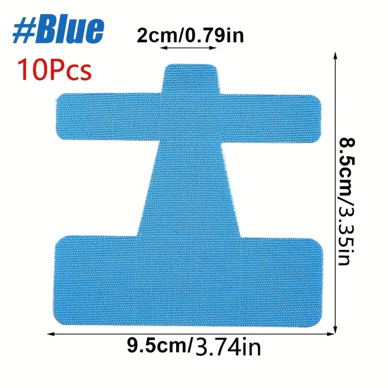 Precut Kinesiology Tape for Bunion Support – 10 Breathable Cotton