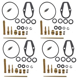 WFLNHB 4 Pcs Carburetor Carb Repair Kit Replacement for Honda CB550 CB550F CB550K 1974-1976