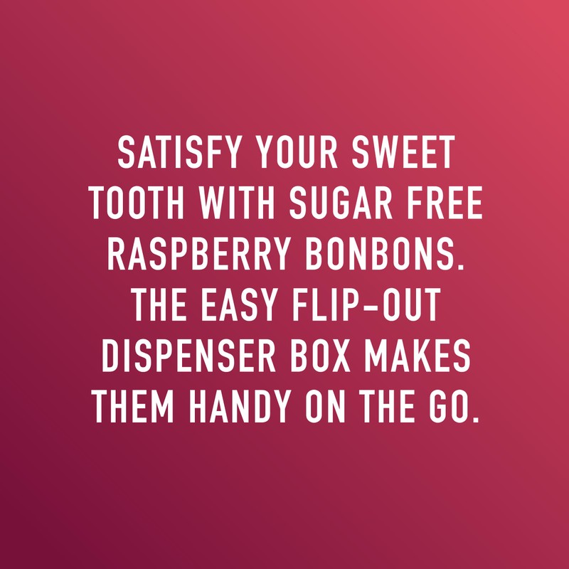 Swiss Imports Sugar Free Bonbons Hard Candy Drops, Raspberry, 17.6