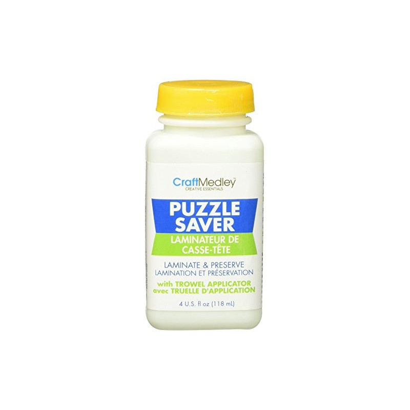 Craft Medley GL600 Non-Toxic Puzzle Saver With Trowel Applicator ,