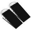 WUFANC Pack of 2 Door Wedge Rubber, Stackable Door Stopper,