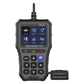 Liwogi OBD2 Scaner Diagnostic Tool für alle Lkws Fahrzeuge, OBD-II diagnosewerkzeuge Universal, Diagnosegerät Auto mit I/M Readiness, 10 Arten der Diagnose, Enthält 13 Sprachen