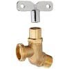 1/2" LOOSE KEY HOSE BIBB