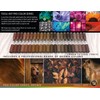 TOOLI-ART Acrylic Paint Pens 22 Assorted Brown Tones Pro Markers