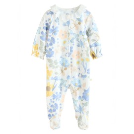 NEXT 3 Pack Baby Floral Pajamas, blue