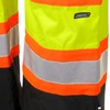 JORESTECH High Visibility Two-Tone Safety Rain Pants with Reflective Stripes