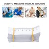 1 Meter 40" Paper Tape Measure, 100 Pack Disposable Wound
