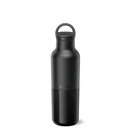 Klean Kanteen 20oz Rise Classic Insulated Water Bottle with Arch Loop Cap - Black