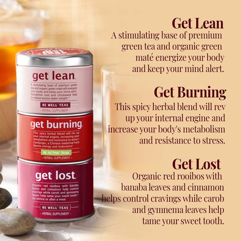The Republic of Tea – Get Lost Stackable Tea Tin,