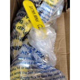 FNW Figure 475 Ball Valve Full Port Sweat 400# Brass 1-1/4" FNW475H NEW