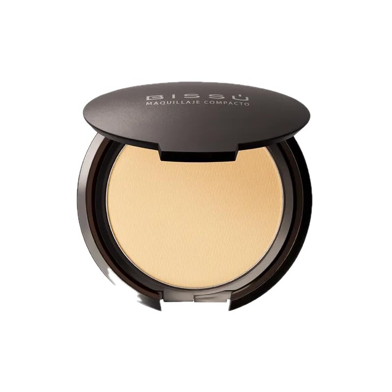 Maquillaje Compacto en Polvo Bissu | 15 Tonos disponibles Acabado