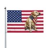 Labrador House Flag 3x5 Ft Double-Sided Printed Flag Home Outdoor