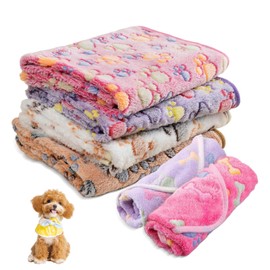 Pet Blanket, 6 Pcs Guinea Pig Blankets, Reusable Small Cat Blankets 60x40cm