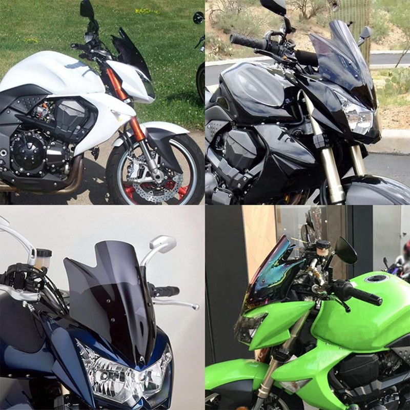 Windschutzscheibe Windschild für Kawasaki Z1000 2007 2008 2009 PSLER Frontscheibe