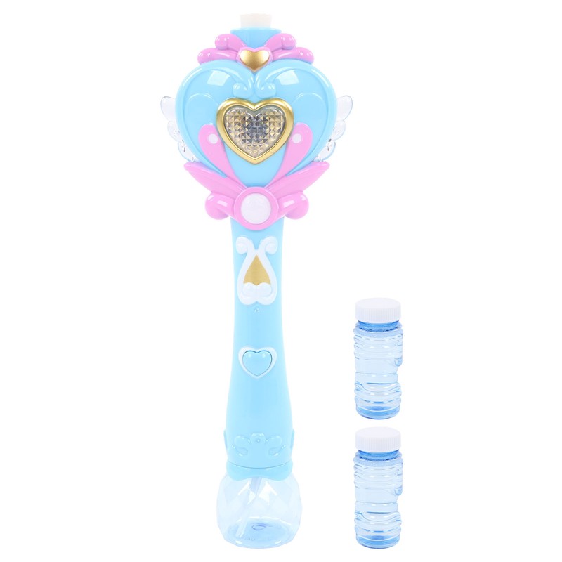Kids Bubble Blower Wand Automatic Electric Light Up Bubble Blower