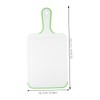 Ipetboom Double Sided Reusable Cutting Board with Handle Kitchen Chopping