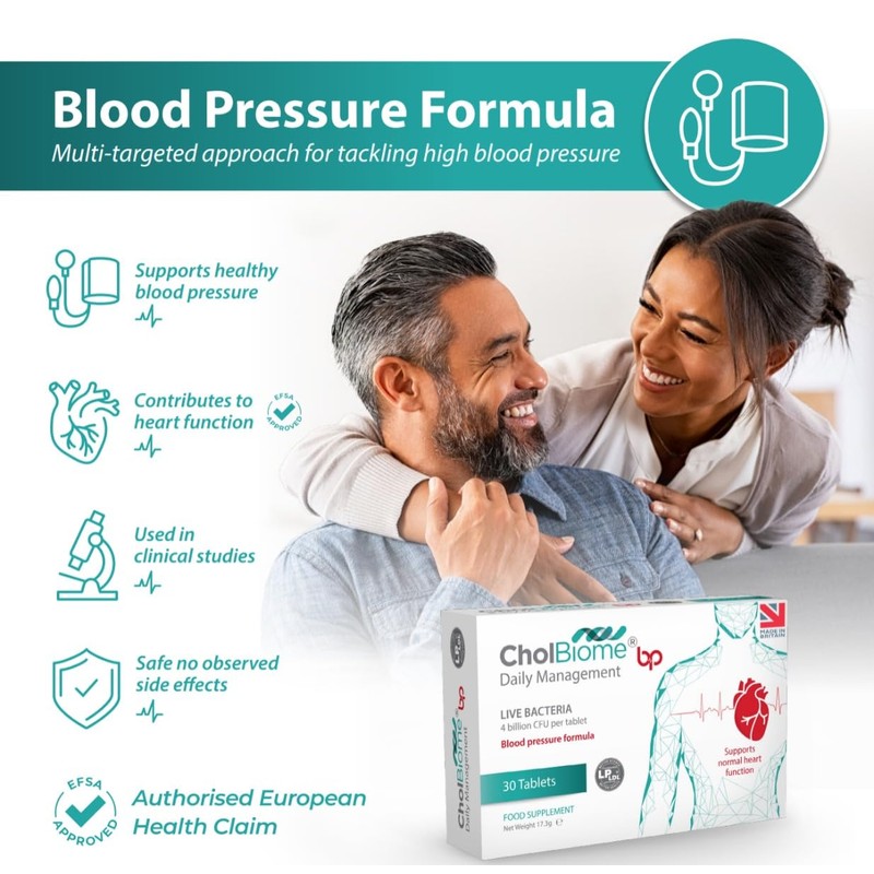 Cholbiome CholBiome BP Tablets - 30 Tabs, 4 Billion CFU/Serving