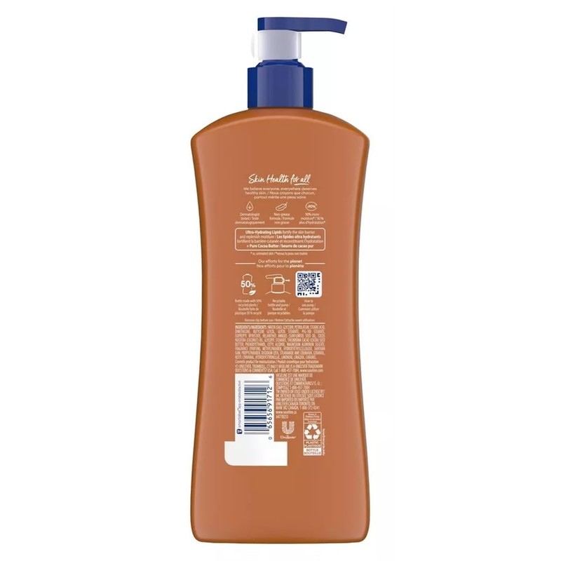 Vaseline Intensive Care Lotion Cocoa Radiant 20.3 Ounce Pump (600ml)
