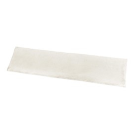BaSaTex Cashmere Touch Cushion Cover, Cushion Covers, Side Sleepers, Nursing Pillow, 40 x 145 cm, Similar to Nicky Teddy Corals Fleece Pillowcase, Wool White