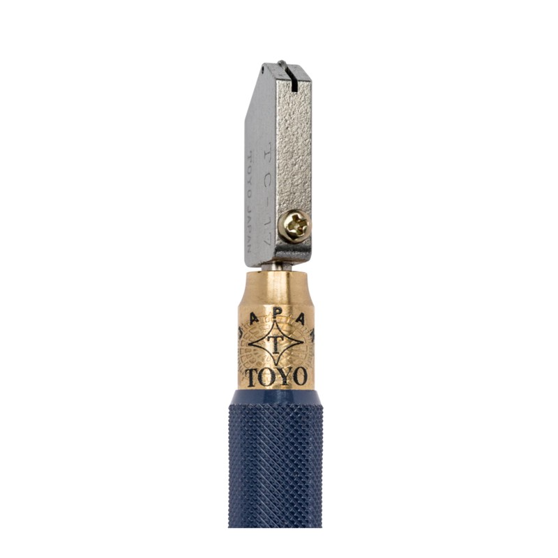 TOYO TC17B Glass Cutter | Brass Handled Supercutter | Straight