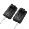 Offgridtec 2 St??ck Extra Flaches Netzteil Dual Port Netzteil USB-A