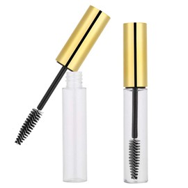 10ml Empty Mascara Tube, Makeup Tool Portable Empty Mascara Container Bottle with Brush for Travel Daily Usage and Business Trip