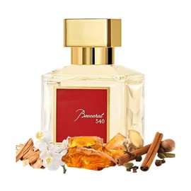 Equivalence Of Baccarat 540 EAU de Parfum Inspiration - Long Lasting Daily 12-14 Hours ELIXIR DE Perfume 50% OF FRAGRANCE Concentrated perfume for Men, Women, – 99% Same Fragrance