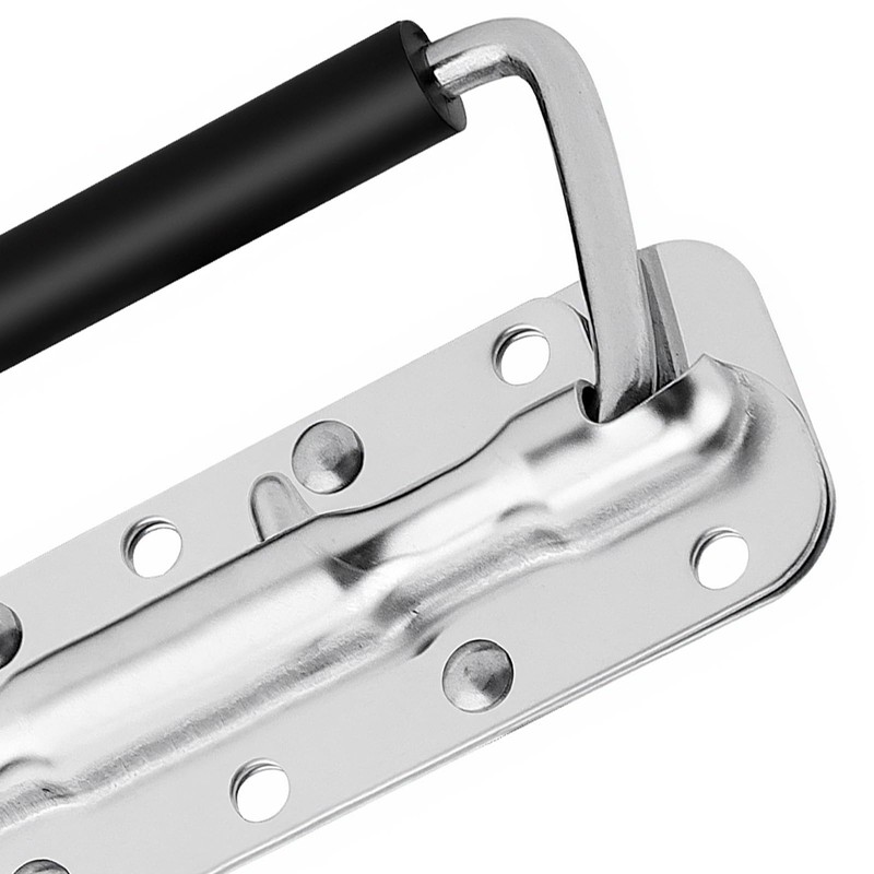 8 Pack 124mm Spring Loaded Case Handle, Folding Pull Handle,