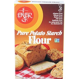 Pure Potato Starch Flour by Ener-G | Gluten Free, Vegan, Nut Free, Non-GMO, Kosher | 16 oz Package