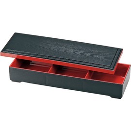 Shokado Shokado Bento Box, Long Square Shokado 4.7 inches (12.0 cm), Inner Vermilion Size: Approx. 15.0 inches (38 cm), D5.4 inches (13.7 cm), Height 2.6 inches (6.5 cm), 72583