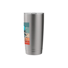 Kettlebell strength fitness power gym workout exercise force Stainless Steel Insulated Tumbler