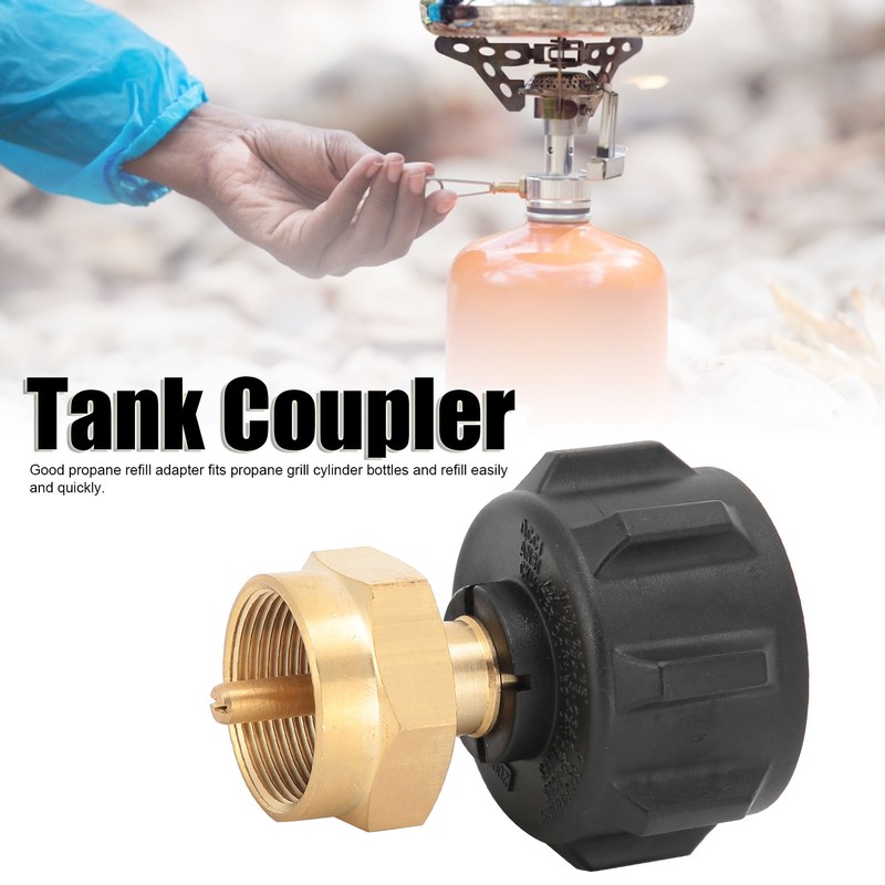 Universal Propane Refill Adapter for 20LB QCC1 to 1LB Disposable