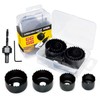 KATA 6PCS Hole Saw Kit 1-1/4" to 2-1/8"(32-54mm) Hole Saw
