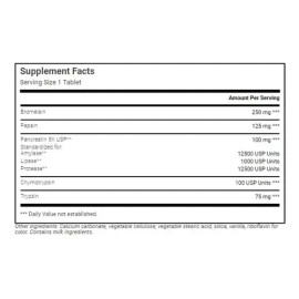 Enzimas Proteoliticas Bromelina Papaina Pancreatina 100 E16