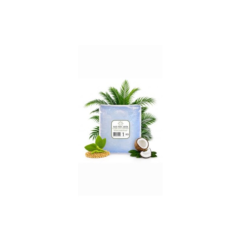 Material Glicerina Vegetal Hacer Jabón Transparente 1kg