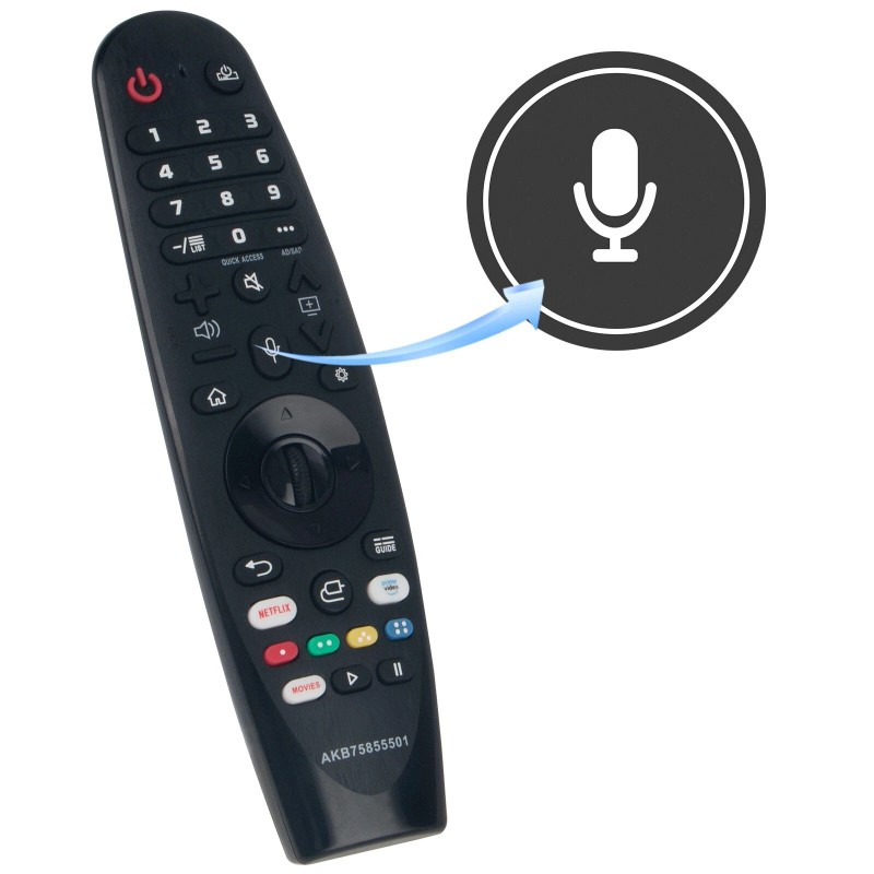 For LG AKB75855501 Voice Remote Control fit for LG Magic