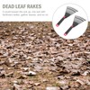 DOITOOL Hand Rake Garden Tool, 2PCS Plastic Hand Rake Soil