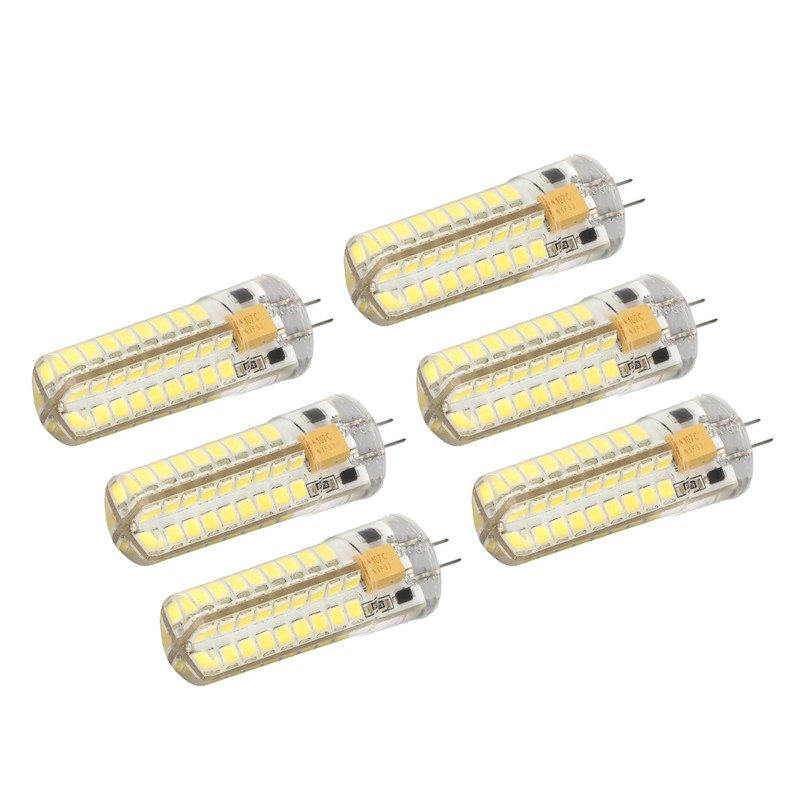 6pcs G4 LED Bulb 700LM 7W 72LED 360 Degree Lighting