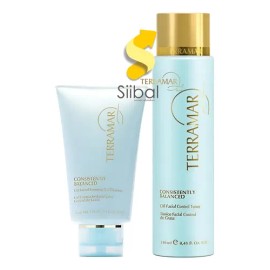 Kit Control Grasa Terramar Gel Limpiador Y Tónico Facial Grasa