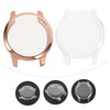 Levemolo Electroplating Protective Shell for TPU Screen Protector Transparent Watch